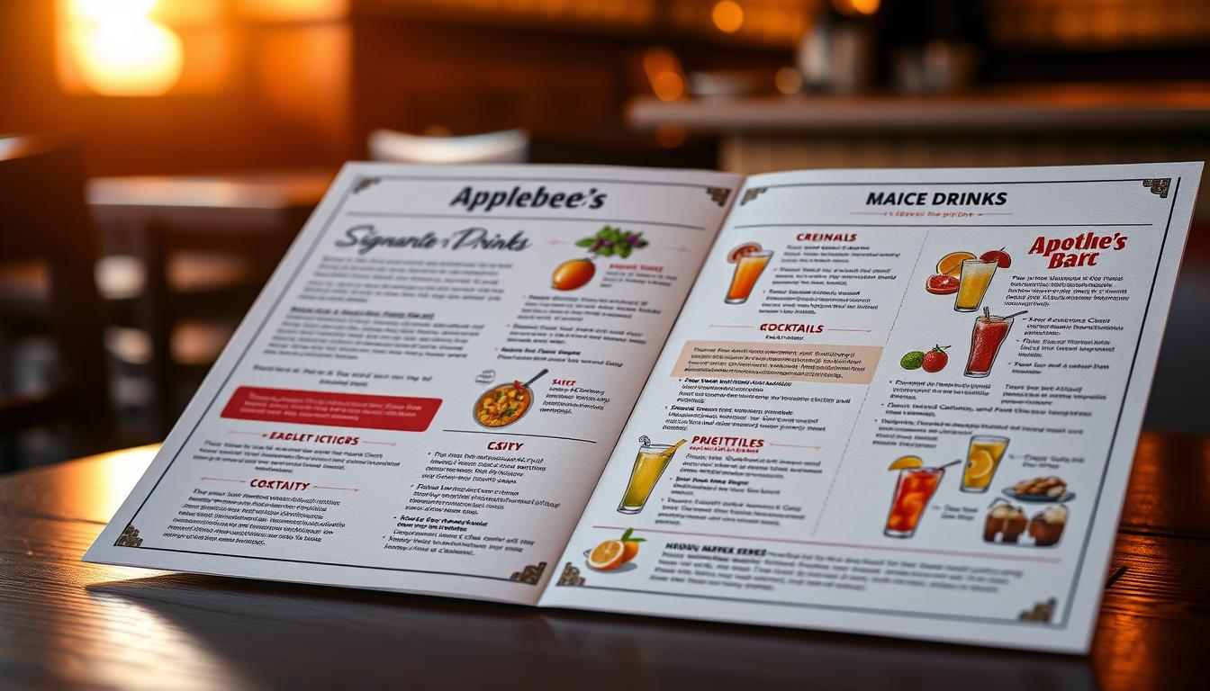 Applebee’s Drinks Menu