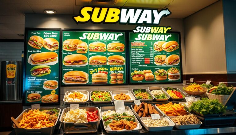Subway full menu