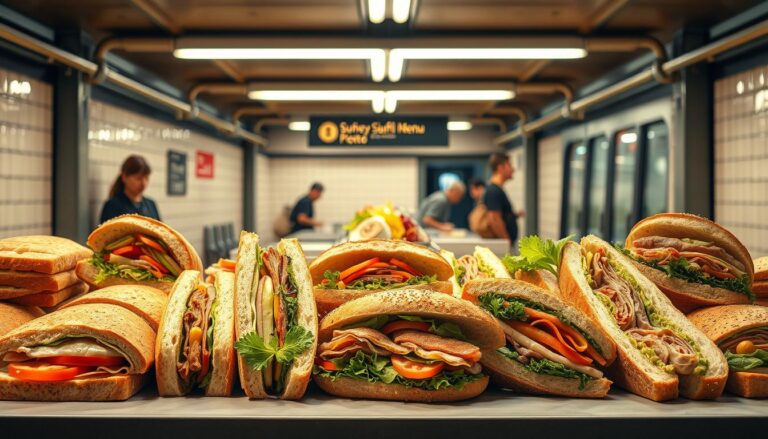 Subway lunch menu